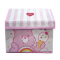 กล่องเก็บของ ขนาด 29x21x19 ซม. Care Bear สีชมพู